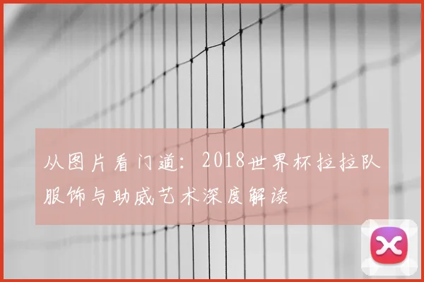 从图片看门道：2018世界杯拉拉队服饰与助威艺术深度解读